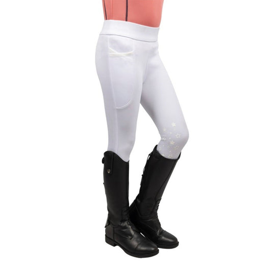 Little Rider Elevate Selena Riding Tights White - Ashurst Equestrian & Country