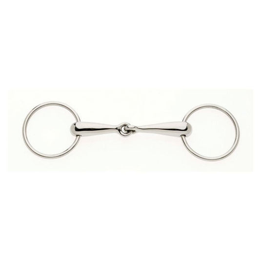 Lorina Thin German Hallow Mouth Loose Ring Snaffle - Ashurst Equestrian & Country