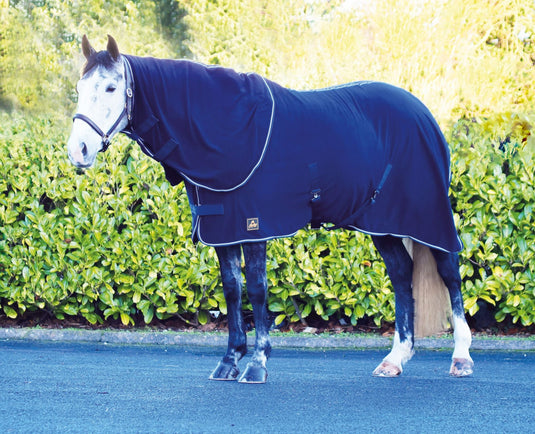 Mackey Liffey Dry Rug - Navy - Large - Ashurst Equestrian & Country