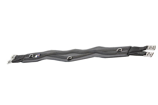 Mackey Shaped Waffle Girth Black 50