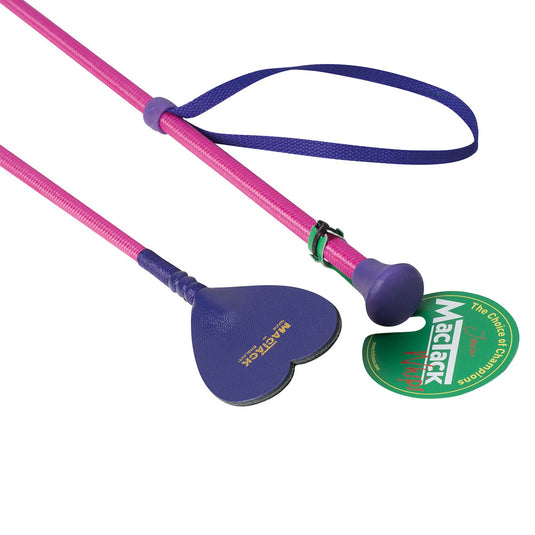 Mactack Junior Riding Whip With Heart Keeper Cw67 - Ashurst Equestrian & Country