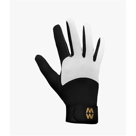 Macwet Mesh Gloves Long Cuff Black/White - Ashurst Equestrian & Country