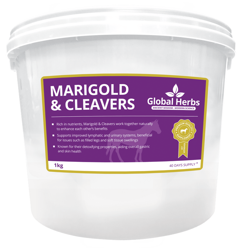 Load image into Gallery viewer, Marigold and Cleavers Mix - Global Herbs - Ashurst Equestrian &amp; Country
