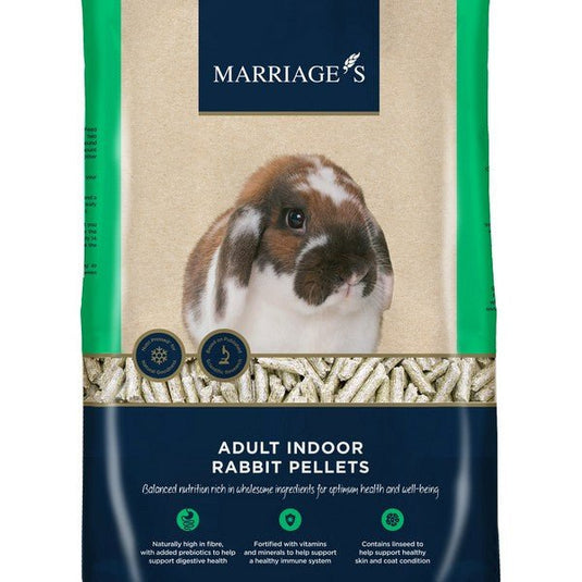 Marriages Adult Indoor Rabbit Pellets 2kg - Ashurst Equestrian & Country