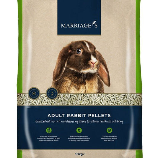 Marriages Adult Rabbit Pellets 10kg - Ashurst Equestrian & Country