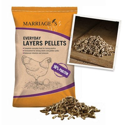 Marriages Everyday Layers Pellets 20kg - Ashurst Equestrian & Country