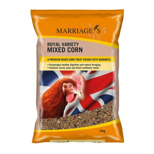 Marriages Royal Variety Mixed Corn 15kg - Ashurst Equestrian & Country