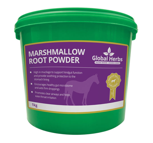 Marshmallow Root Powder - Global Herbs - Ashurst Equestrian & Country
