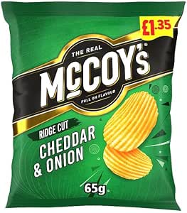 McCoys Cheedar & Onion Crisps 65g - Ashurst Equestrian & Country