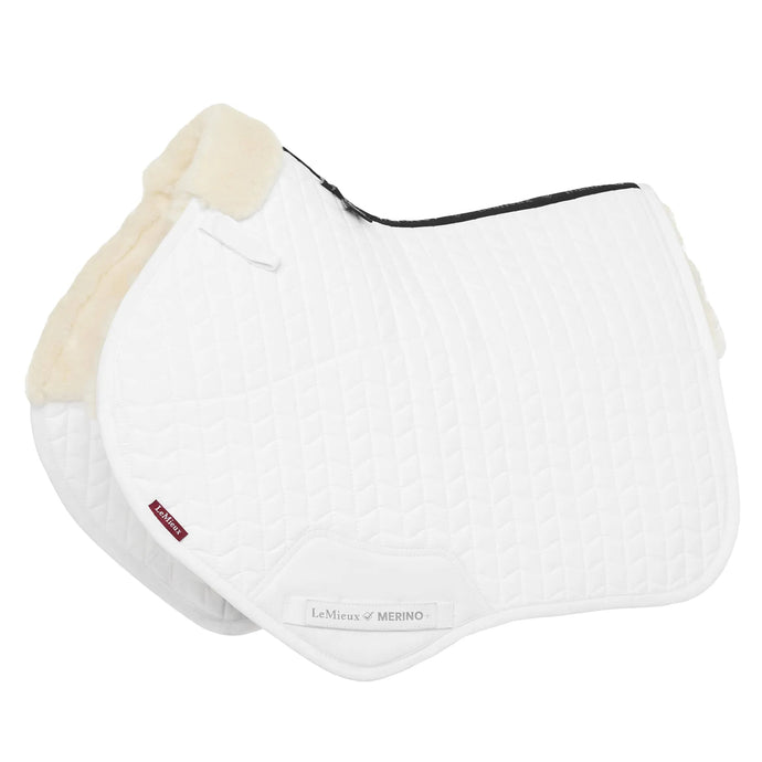 Merino+ Half Lined Close Contact Square White/Natural - Ashurst Equestrian & Country