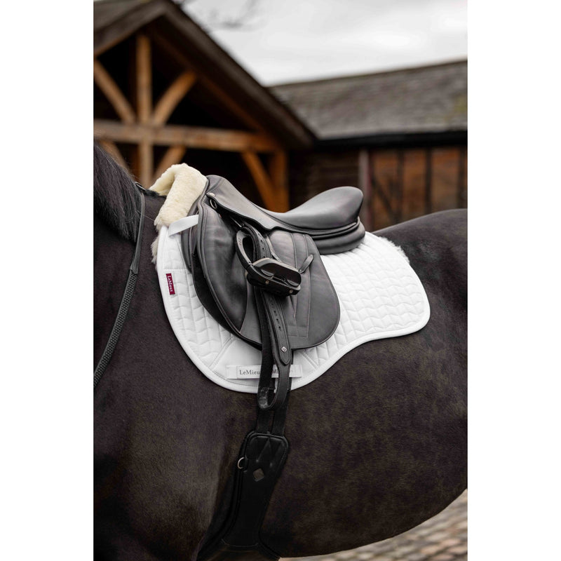 Load image into Gallery viewer, Merino+ Half Lined GP Square White/Natural - Ashurst Equestrian &amp; Country

