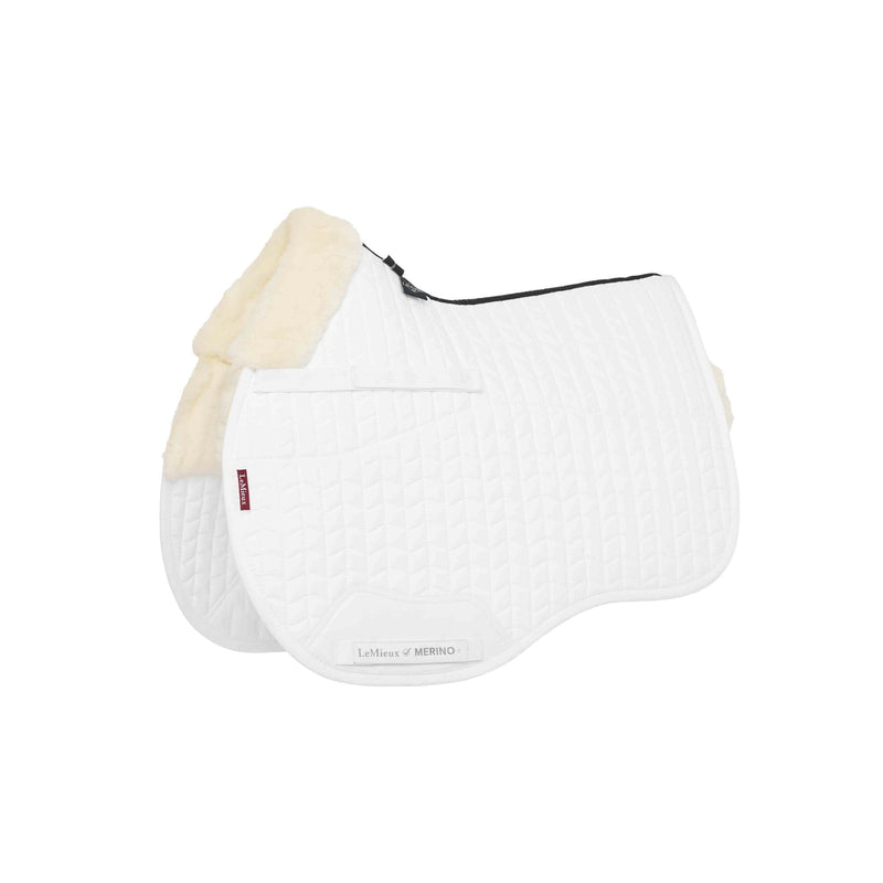 Load image into Gallery viewer, Merino+ Half Lined GP Square White/Natural - Ashurst Equestrian &amp; Country
