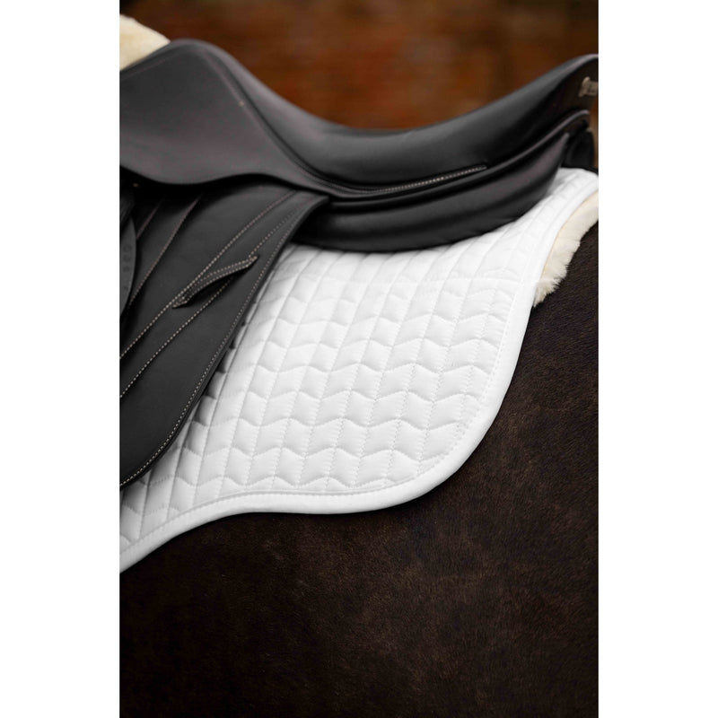 Load image into Gallery viewer, Merino+ Half Lined GP Square White/Natural - Ashurst Equestrian &amp; Country
