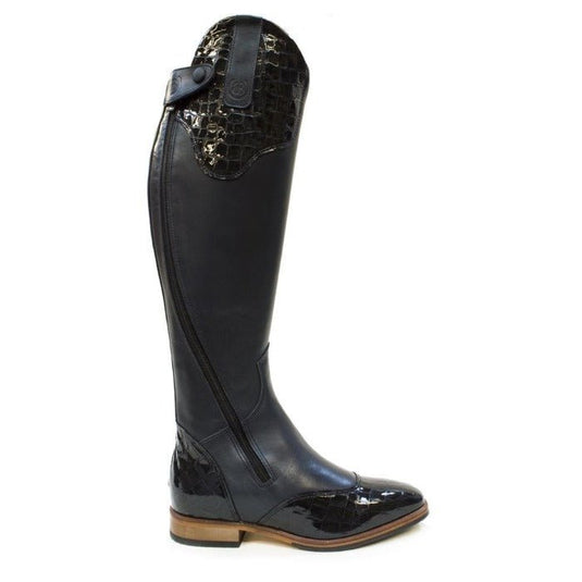 Milan Long Dress Riding Boots - Blue - Ashurst Equestrian & Country