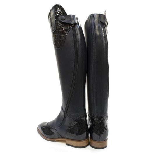 Milan Long Dress Riding Boots - Blue - Ashurst Equestrian & Country