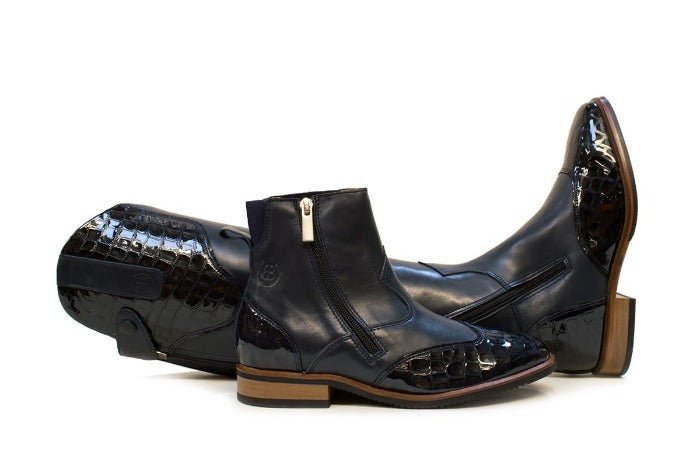 Load image into Gallery viewer, Milan Long Dress Riding Boots - Blue - Ashurst Equestrian &amp; Country

