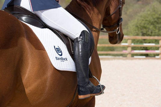 Milan Long Dress Riding Boots - Blue - Ashurst Equestrian & Country