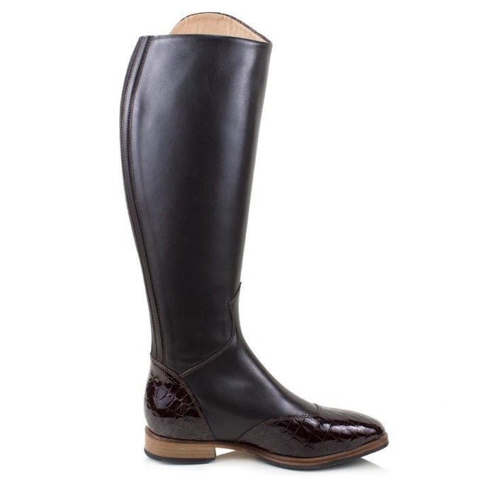 Load image into Gallery viewer, Milan Long Dress Riding Boots - Brown - Ashurst Equestrian &amp; Country
