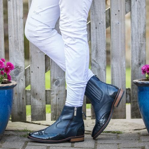 Monroe Blue Short Boot - Ashurst Equestrian & Country