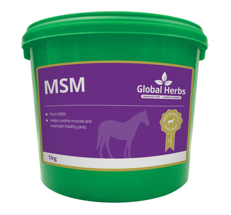 Load image into Gallery viewer, MSM 1kg - Global Herbs - Ashurst Equestrian &amp; Country

