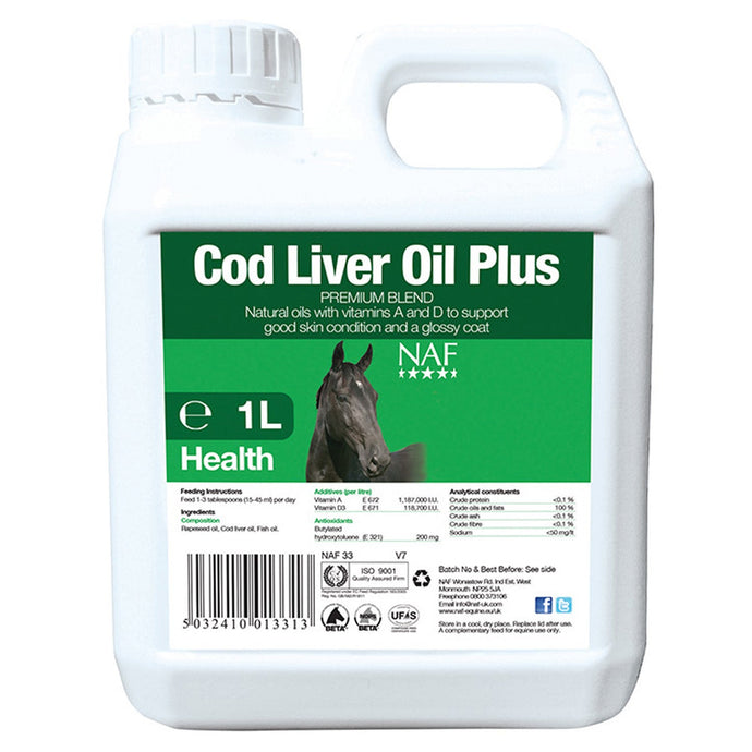 Naf Cod Liver Oil Plus - Ashurst Equestrian & Country