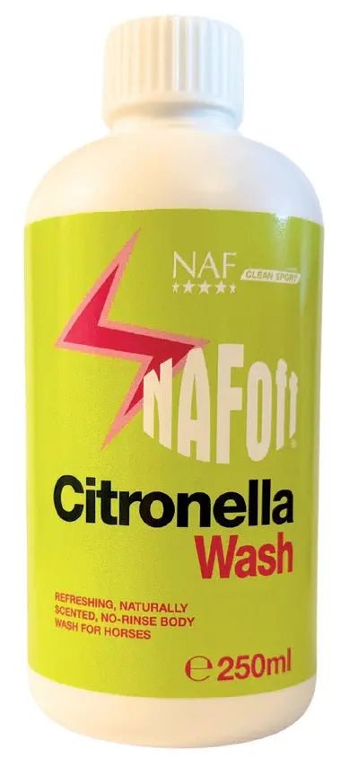 Naf Off Citronella Wash 250ml (FREE with Naf Off 750ml Fly Spray) - Ashurst Equestrian & Country