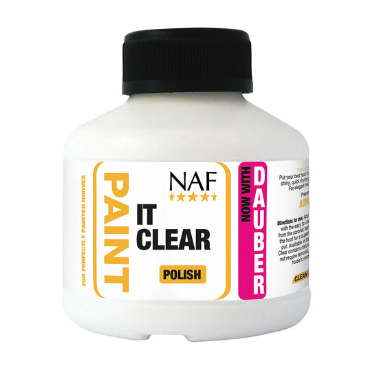 NAF Paint It Clear Hoof Liquid Polish - 250ml