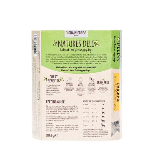 Natures Deli Adult GF Chicken 395g - Ashurst Equestrian & Country