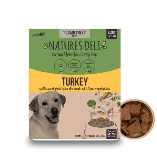 Natures Deli Adult GF Turkey 395g - Ashurst Equestrian & Country