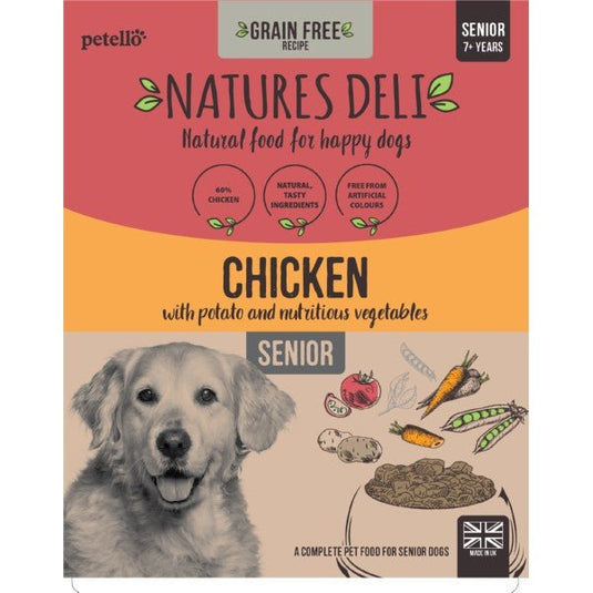 Natures Deli GF Senior Chicken 395g - Ashurst Equestrian & Country