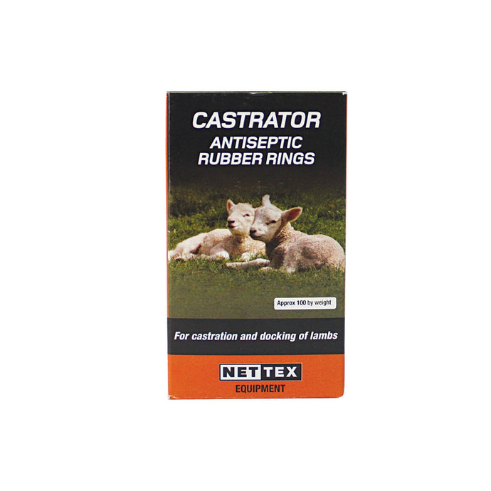 Nettex Agri Castrator Antiseptic Rubber Rings - Ashurst Equestrian & Country