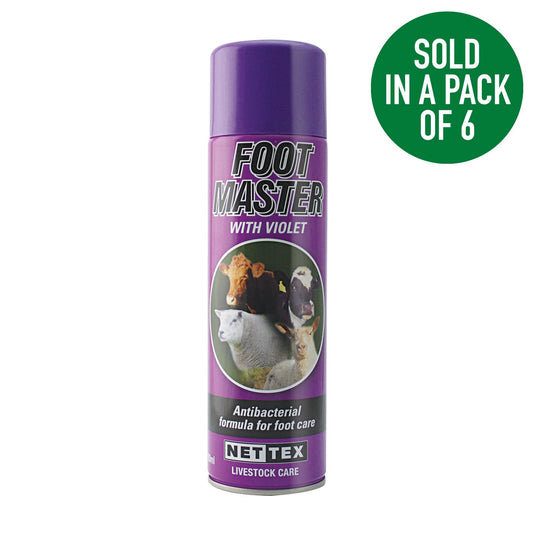 Nettex Agri Footmaster Spray With Violet - Ashurst Equestrian & Country
