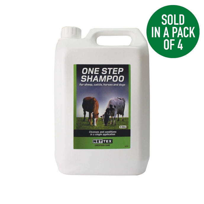 Nettex Agri One Step Animal Shampoo - Ashurst Equestrian & Country