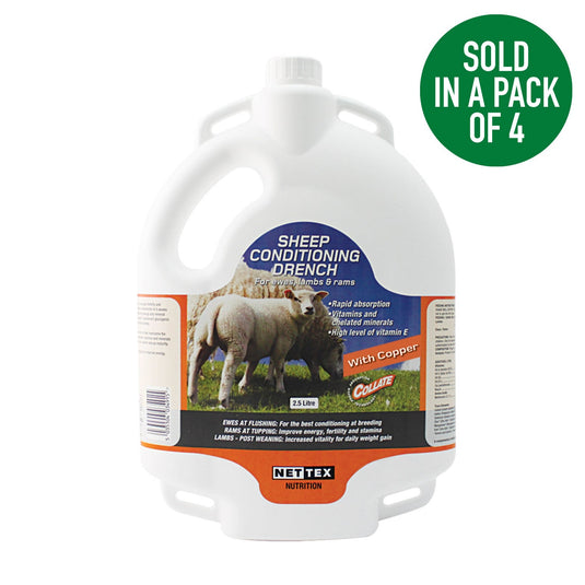 Nettex Agri Sheep Conditioning Drench With Copper Backpack - Ashurst Equestrian & Country