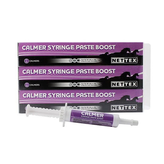 Nettex Equine Calmer Syringe Paste Boost - Ashurst Equestrian & Country
