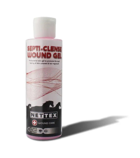 Nettex Equine Septi Clense Wound Gel - 250ml - Ashurst Equestrian & Country