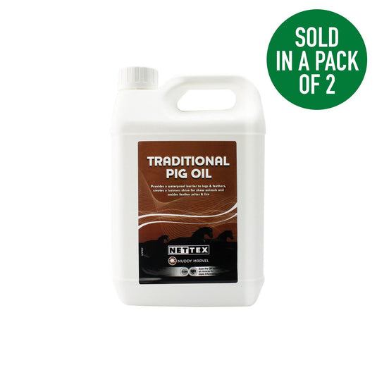 Nettex Equine Traditional Pig Oil - Ashurst Equestrian & Country