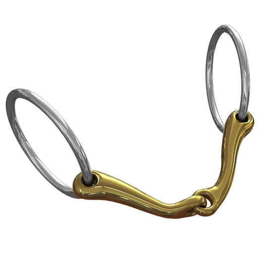 Neue Schule Demi - Anky Single Jointed (70mm) Loose Ring Snaffle Bit - Ashurst Equestrian & Country