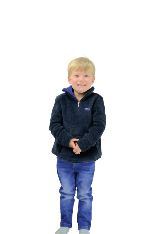 Nina Soft Fleece by Little Rider - Navy/Royal Blue - 3 - 4 years - Ashurst Equestrian & Country