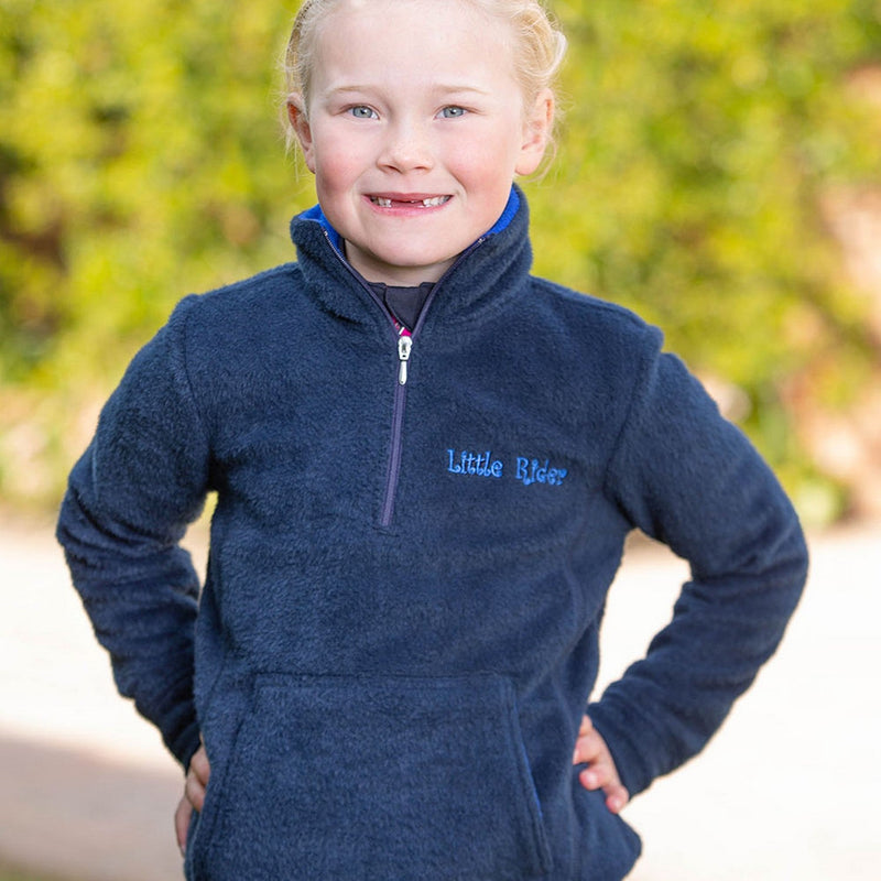 Load image into Gallery viewer, Nina Soft Fleece By Little Rider Navy/Royal Blue - Ashurst Equestrian &amp; Country
