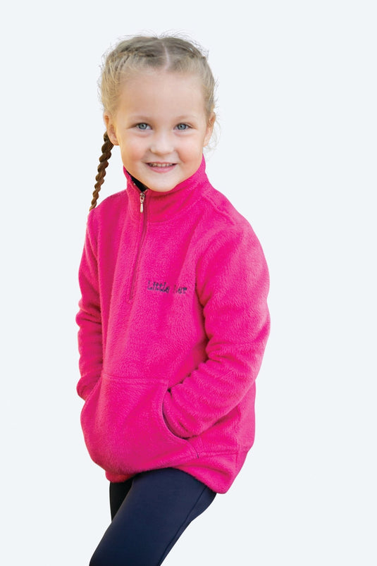 Nina Soft Fleece by Little Rider - Pink/Navy - 3 - 4 years - Ashurst Equestrian & Country