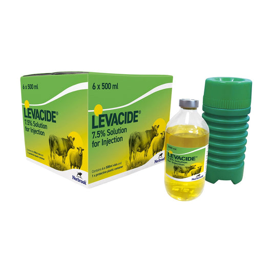 Norbrook Levacide 7.5% Solution For Injection Cattle & Sheep - Ashurst Equestrian & Country