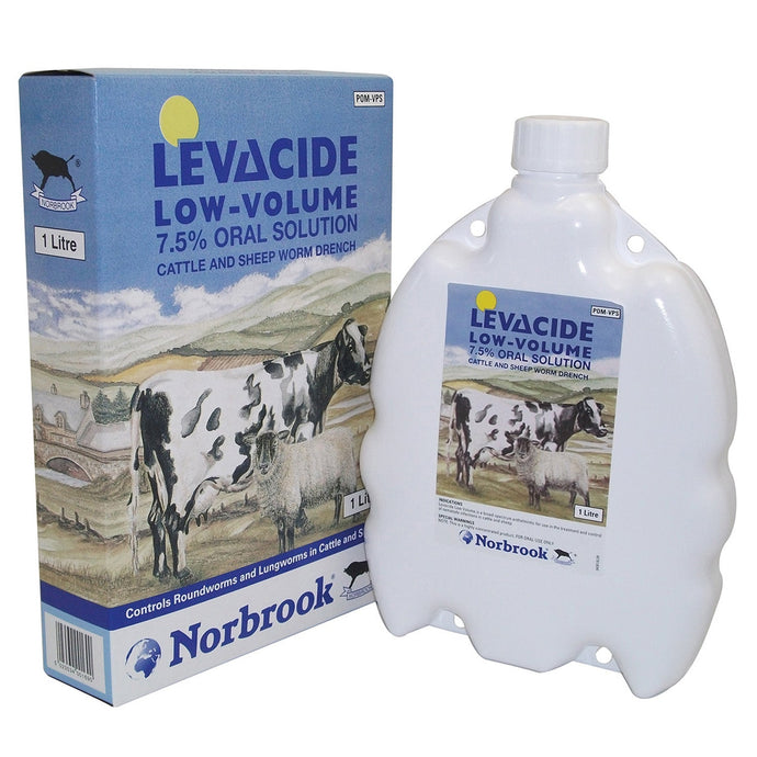 Norbrook Levacide Low Volume 7.5% Oral Solution - Ashurst Equestrian & Country