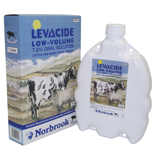 Norbrook Levacide Low Volume 7.5% Oral Solution - Ashurst Equestrian & Country