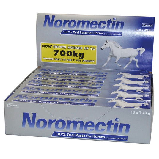 Norbrook Noromectin 1.87% Oral Paste For Horses - Ashurst Equestrian & Country