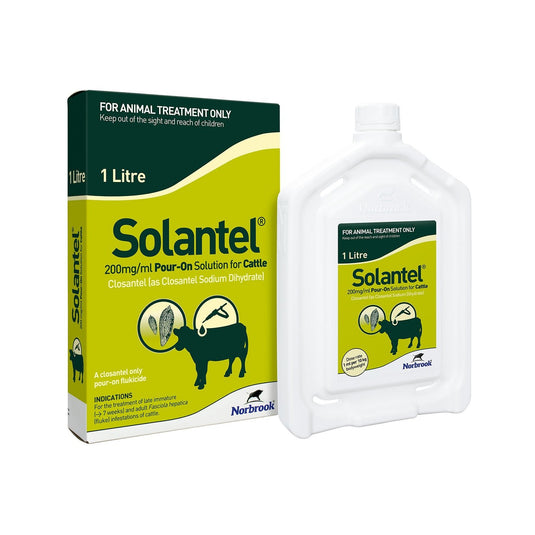 Norbrook Solantel 200 Mg/Ml Pour On Solution - Ashurst Equestrian & Country