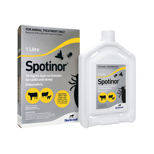 Norbrook Spotinor 10 Mg/Ml Spot On Solution - Ashurst Equestrian & Country