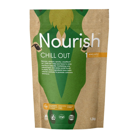 Nourish Chill Out 1.2kg - Ashurst Equestrian & Country