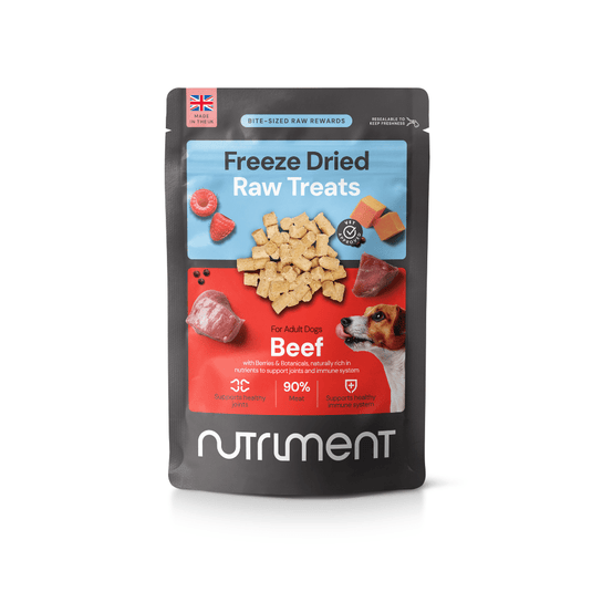 Nutriment Freeze Dried Treats Beef 30g - Ashurst Equestrian & Country
