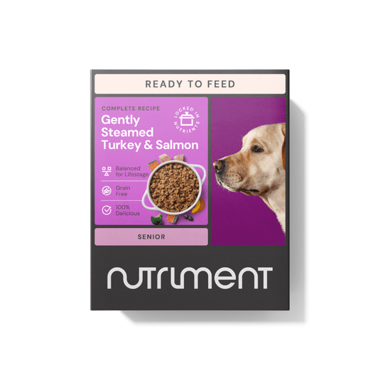 Nutriment Gently Steamed Senior Turkey & Salmon 395g - Ashurst Equestrian & Country